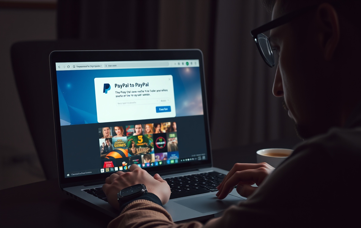 En spiller som får avvist PayPal-transaksjon på et norsk casino