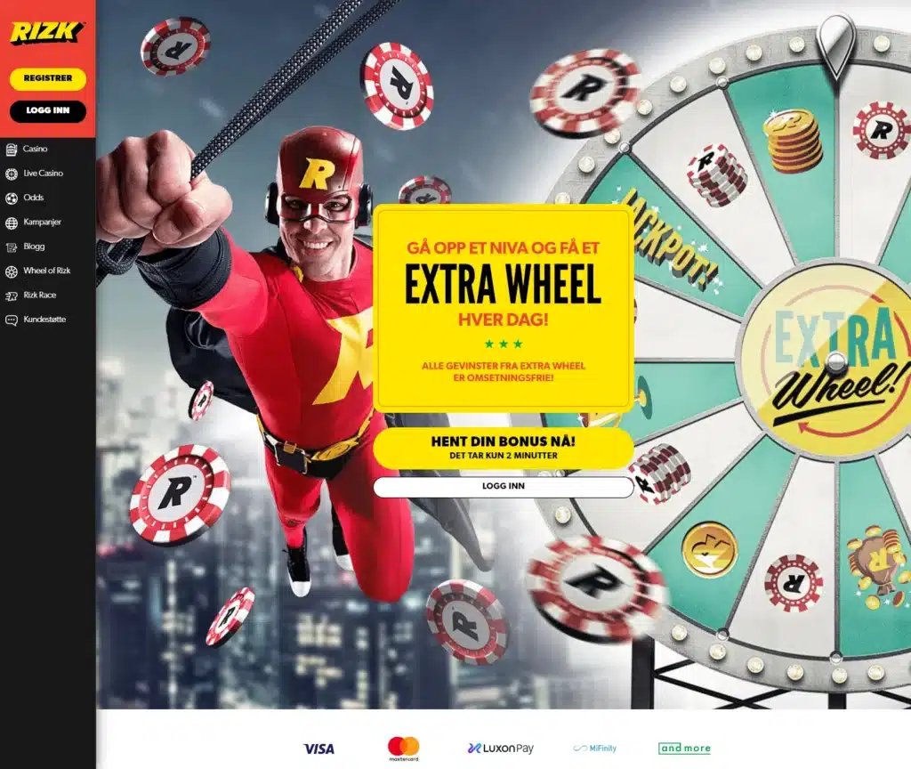 Rizk nettcasino med lojalitetsprogram